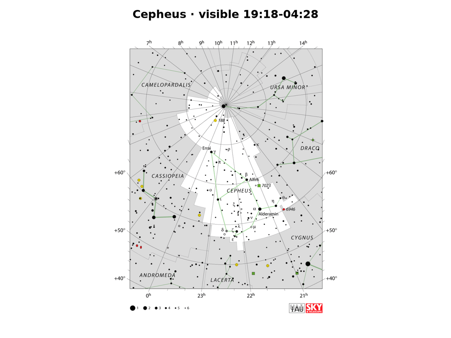 Cepheus · IAU chart